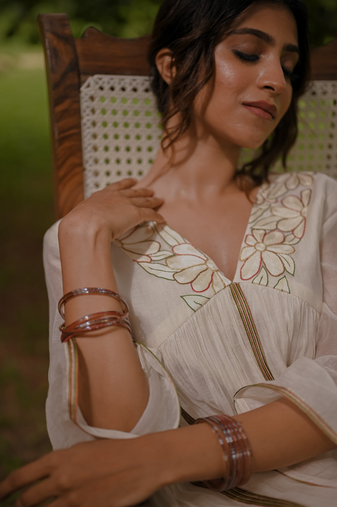 Ivory Co-ord Set - Zuleiha