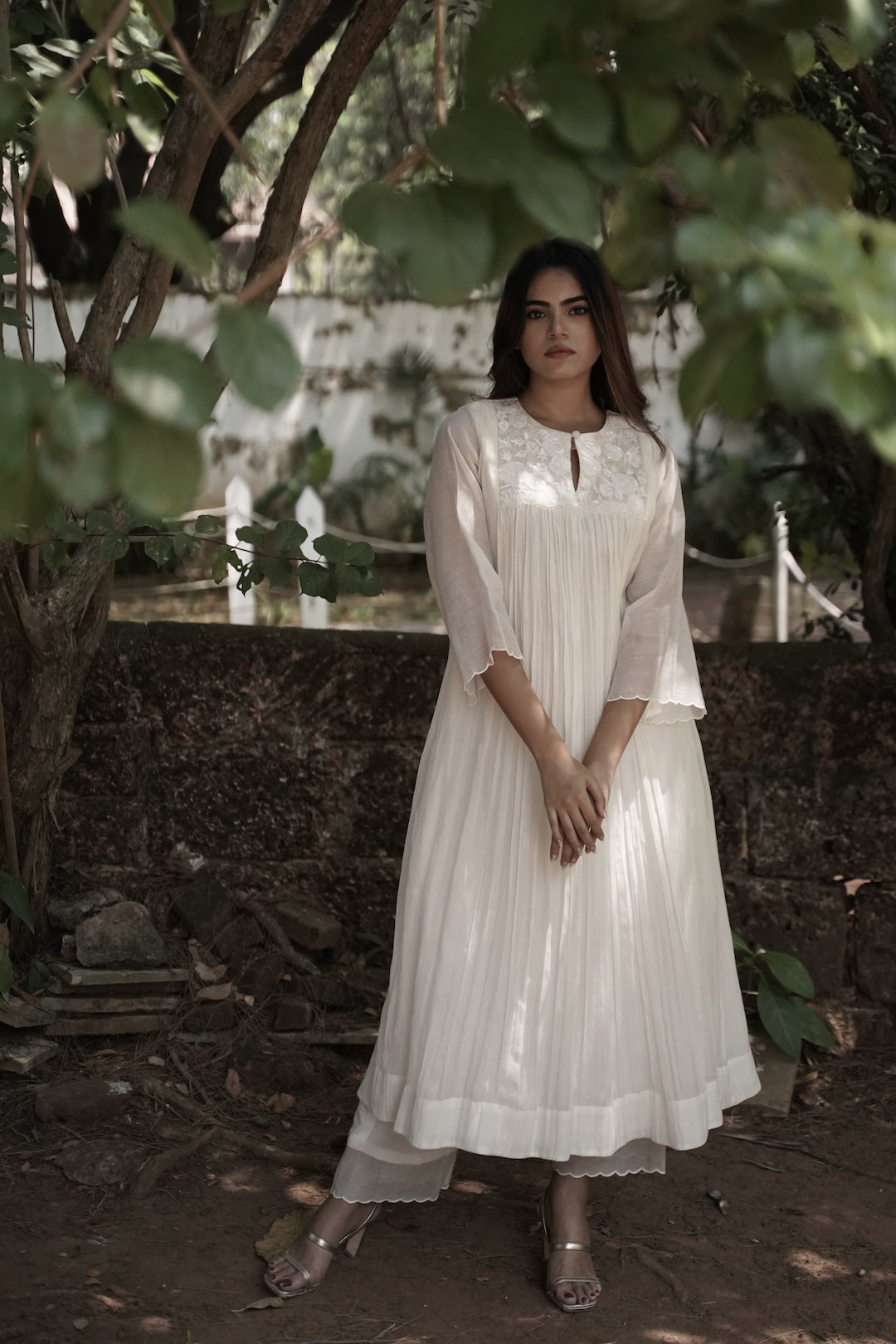 Ivory Co-ord Set - Zuleiha