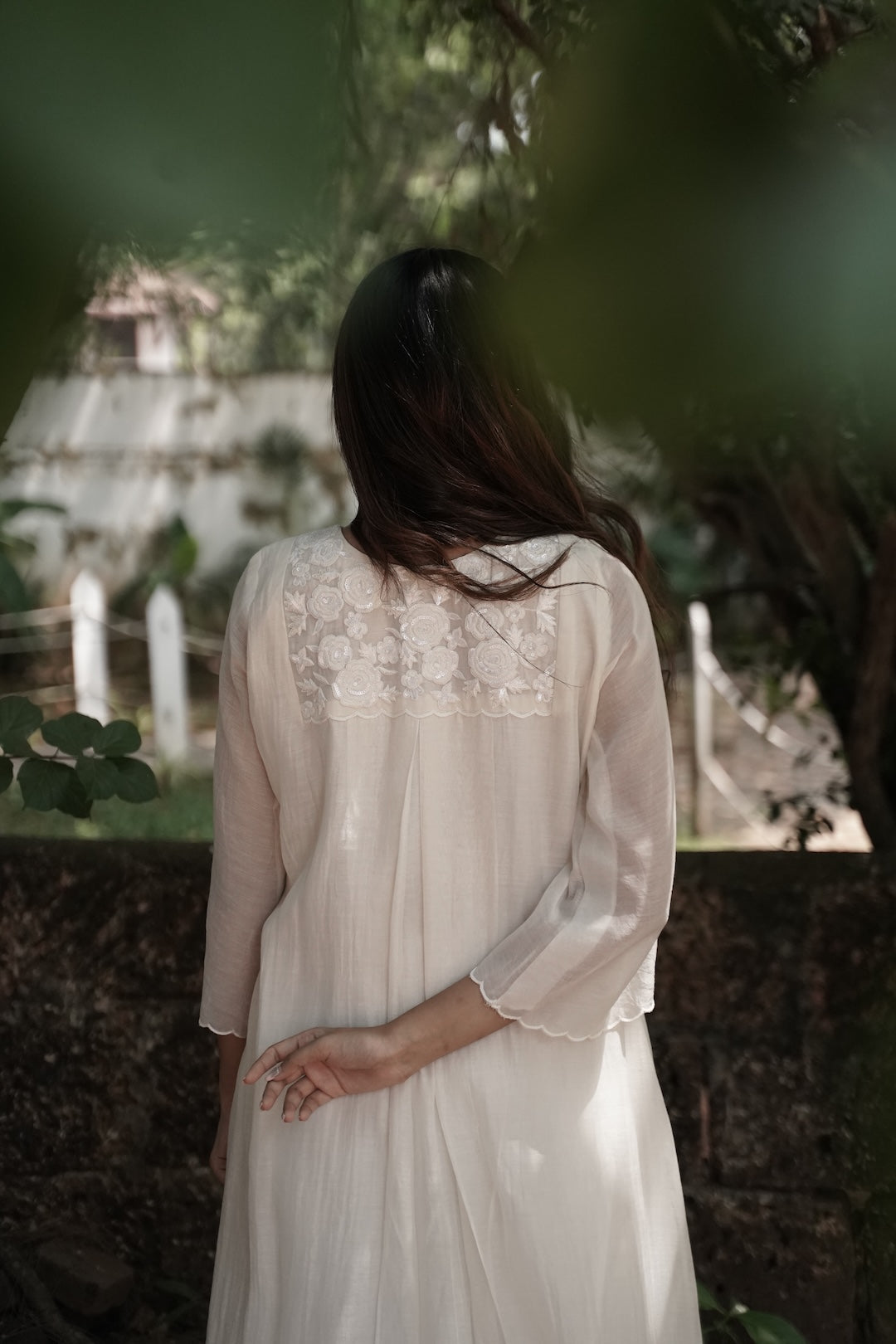 Ivory Co-ord Set - Zuleiha