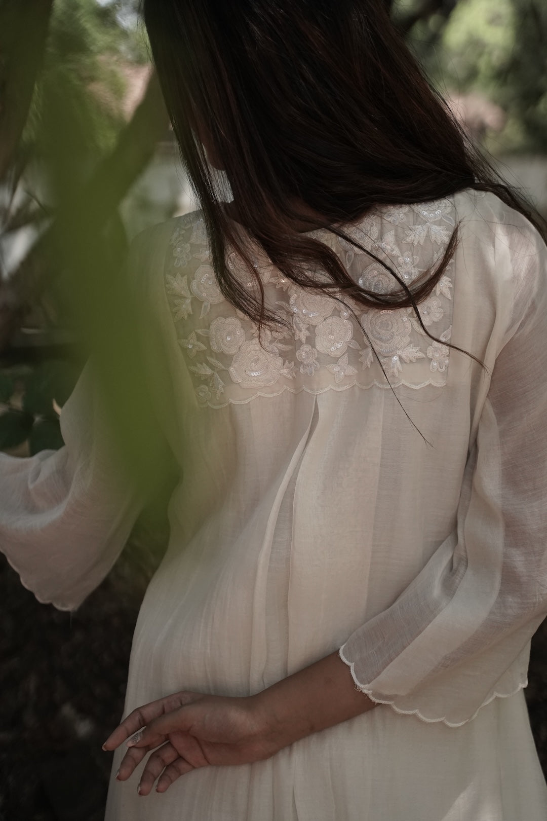 Ivory Co-ord Set - Zuleiha