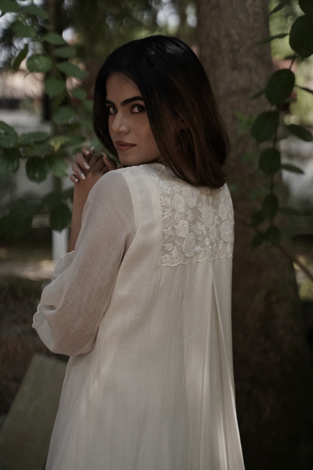 Ivory Co-ord Set - Zuleiha