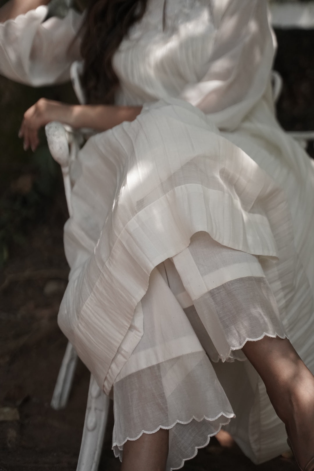 Ivory Co-ord Set - Zuleiha