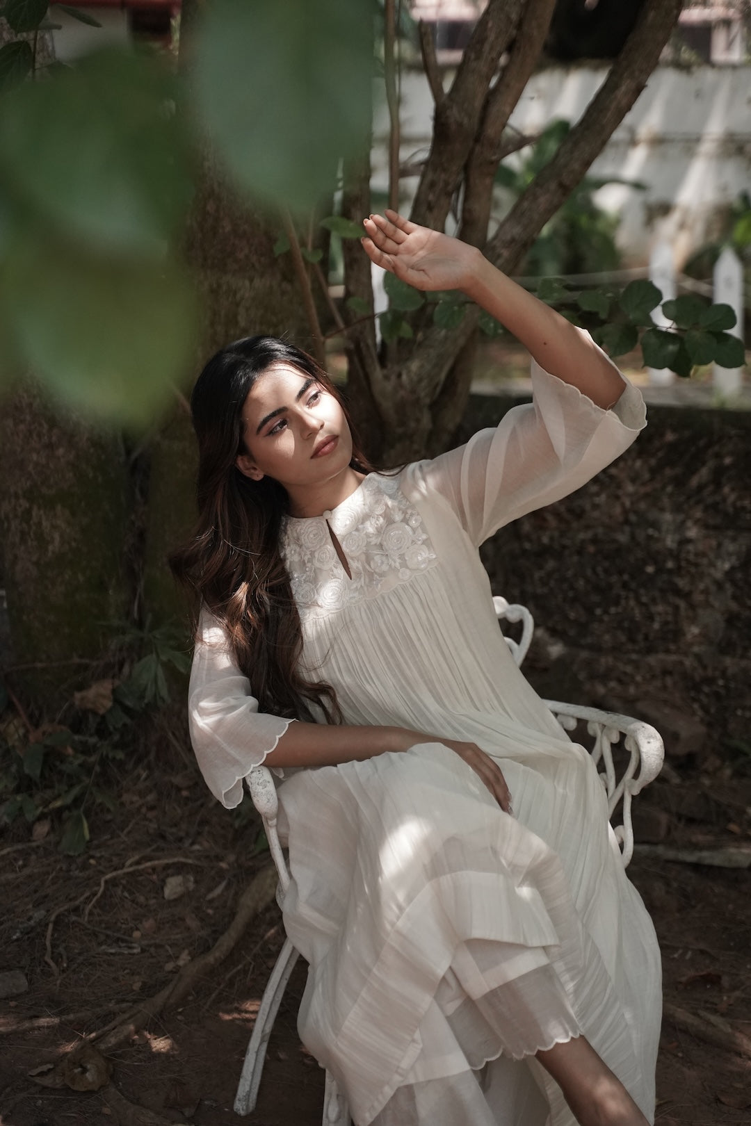 Ivory Co-ord Set - Zuleiha