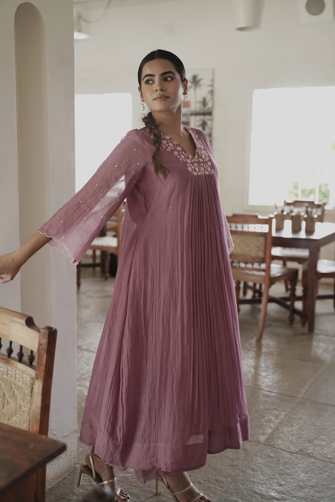 Mauve Coord Set - Zuleiha
