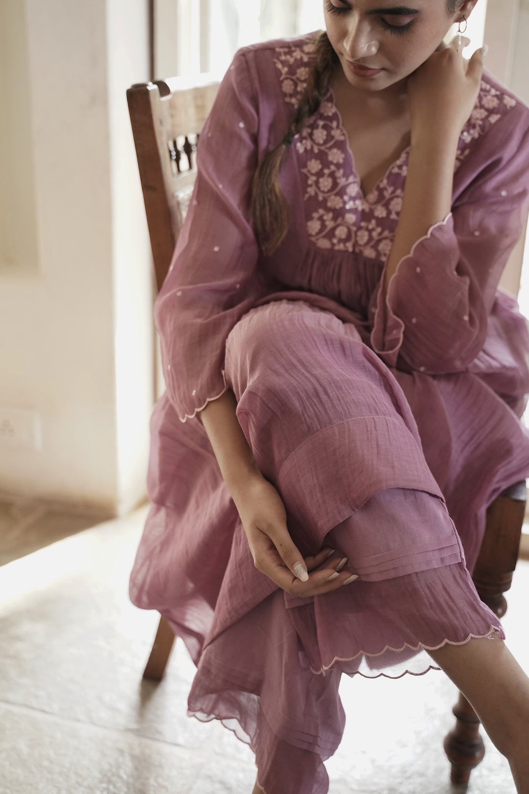 Mauve Coord Set - Zuleiha