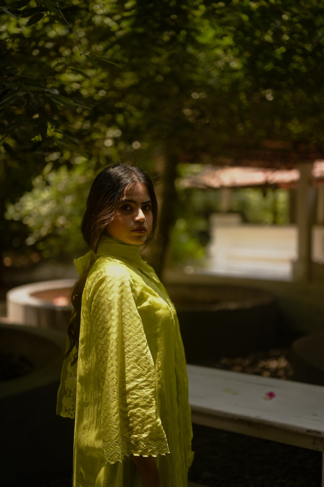 Lime Green Kurta Set - Zuleiha