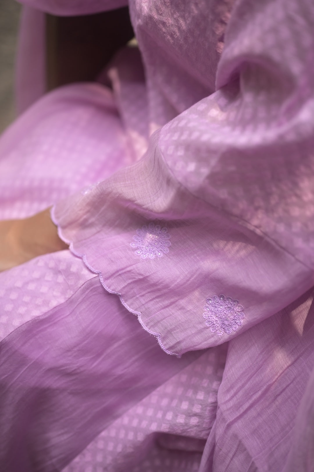 Lavender Kurta Set - Zuleiha