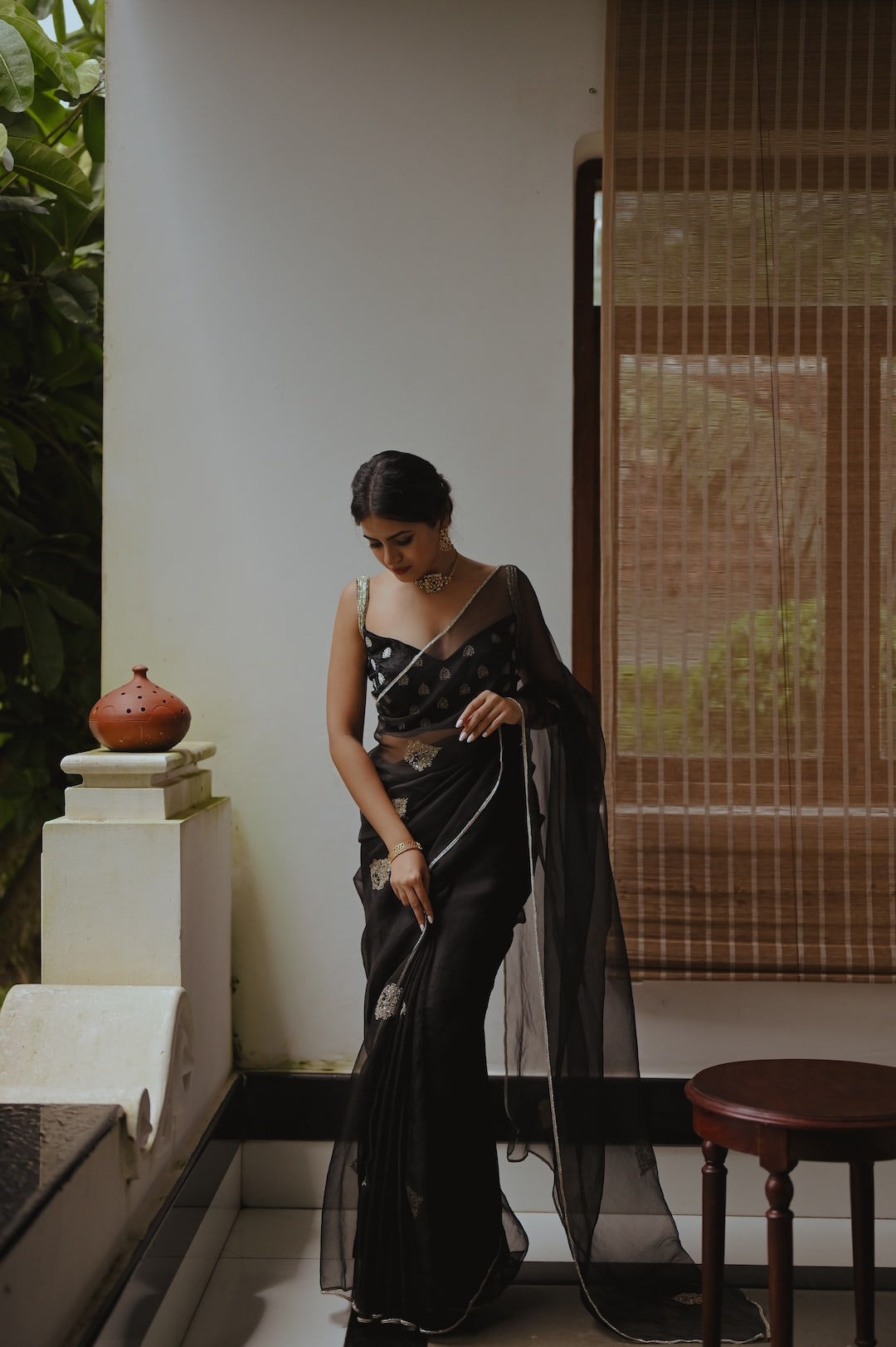 Begum Kara Saree - Zuleiha