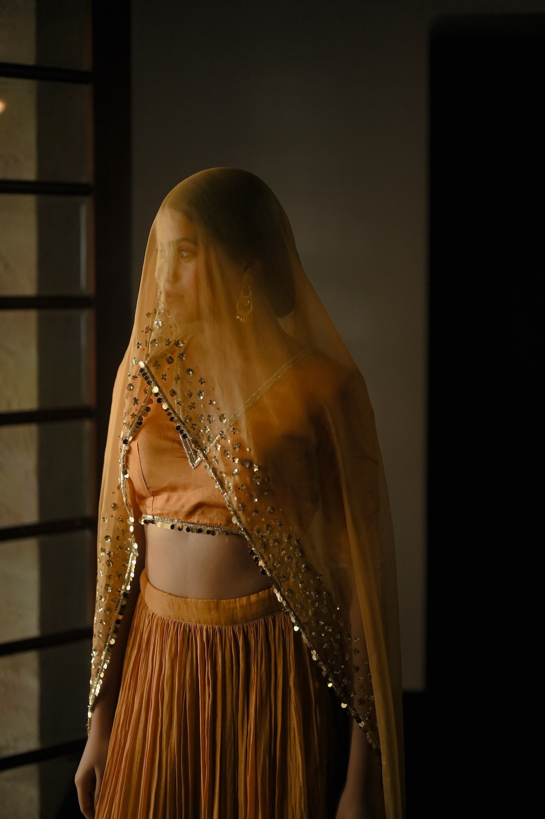 Begum Sunehri Lehenga - Zuleiha