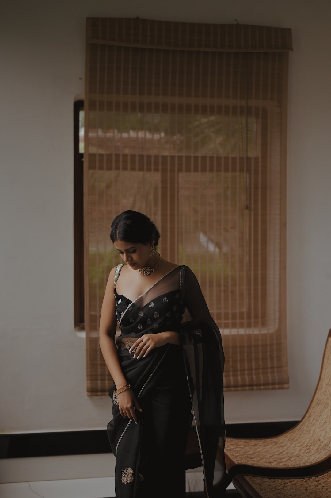Begum Kara Saree - Zuleiha
