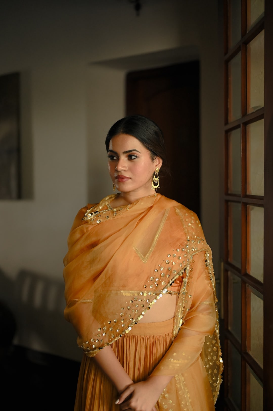 Begum Sunehri Lehenga - Zuleiha