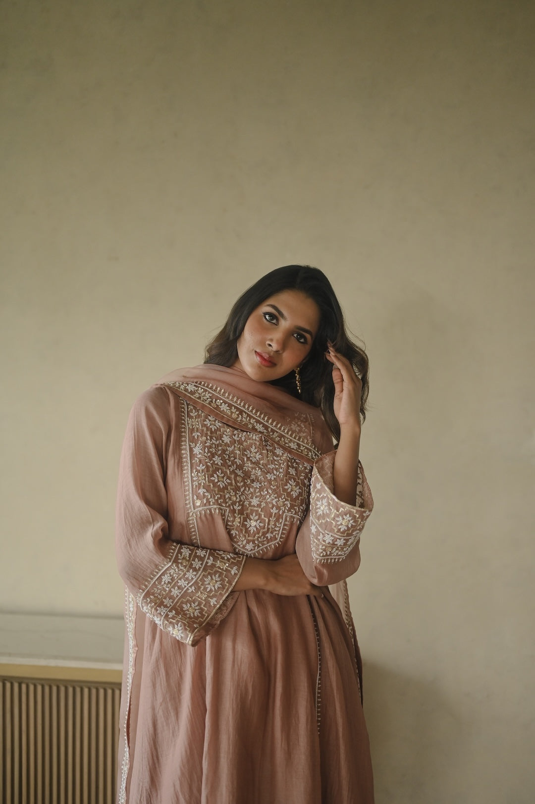 Sukoon Luxe Soft Gold Set - Zuleiha