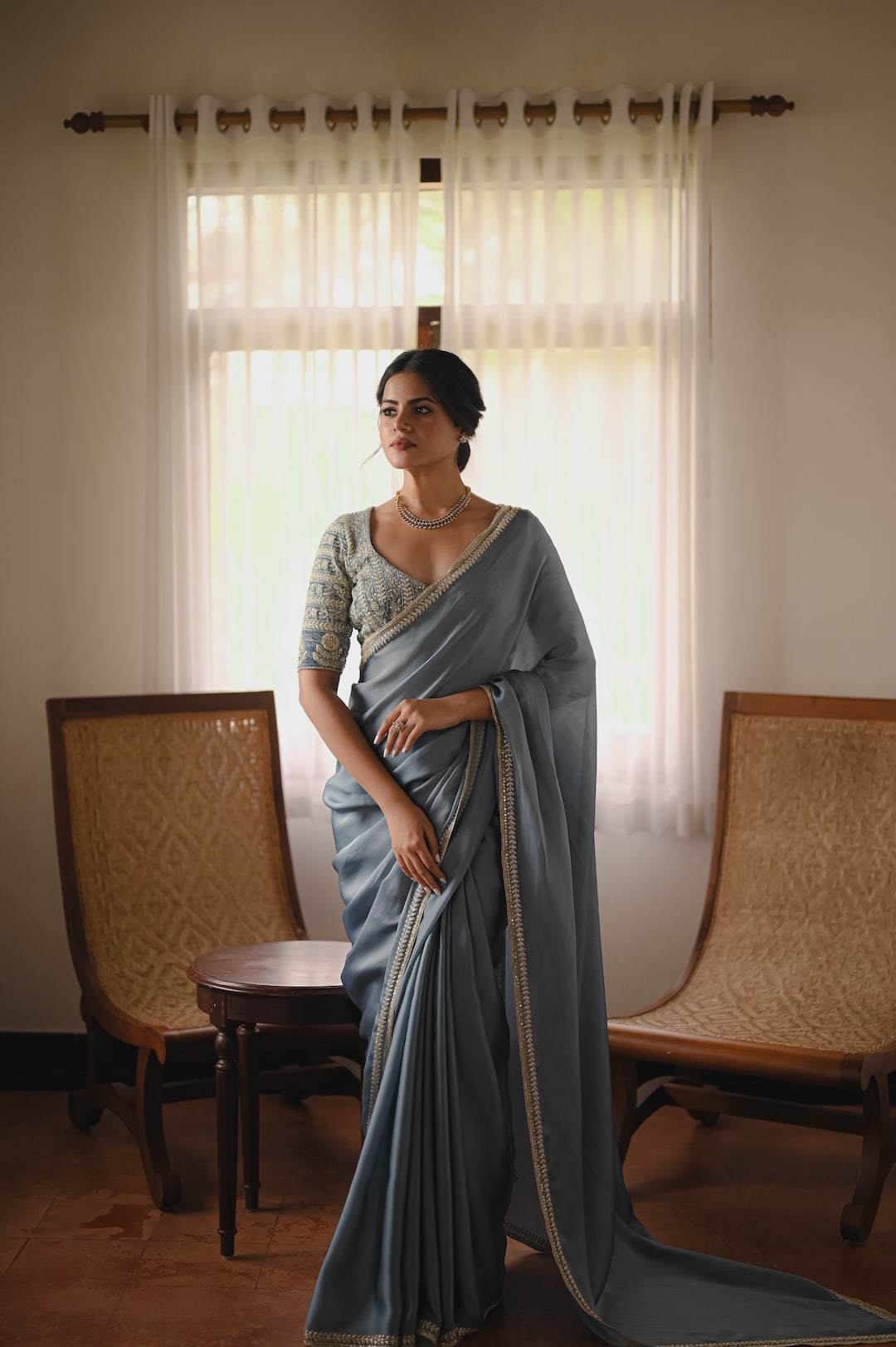 Begum Fiza Silk Saree - Zuleiha