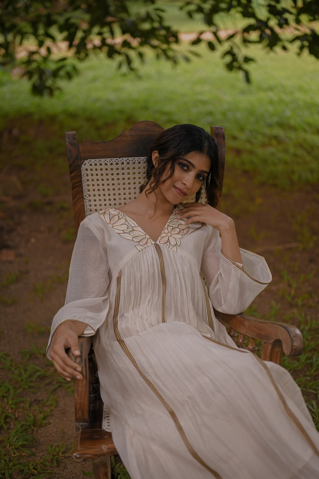 Ivory Co-ord Set - Zuleiha