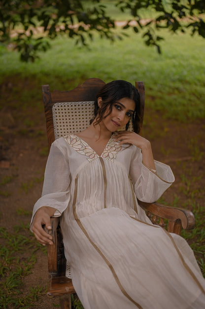 Ivory Co-ord Set - Zuleiha
