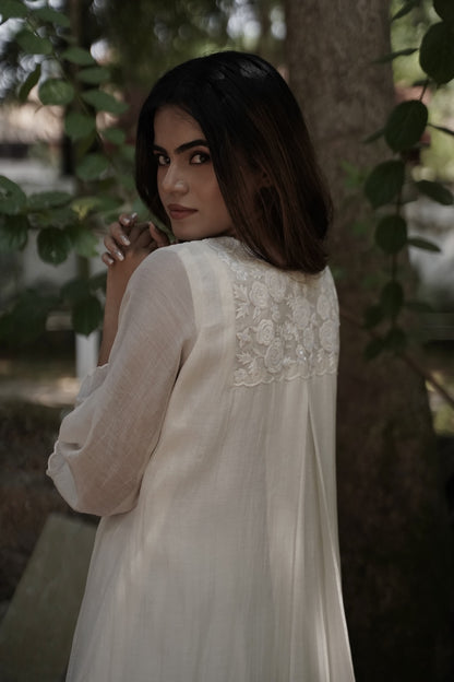 Ivory Co-ord Set - Zuleiha