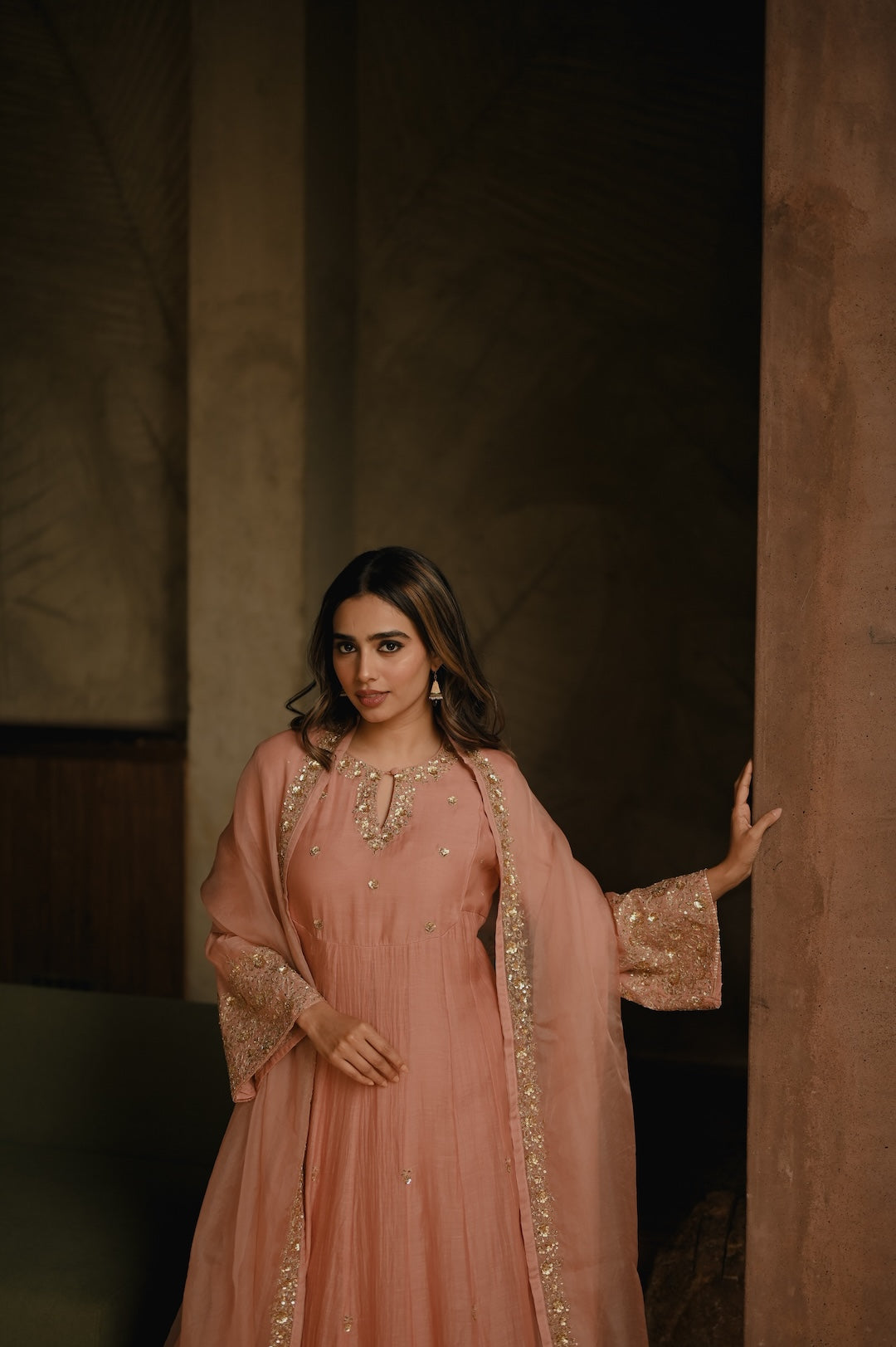 WildFlower Ivory and Pink - Zuleiha