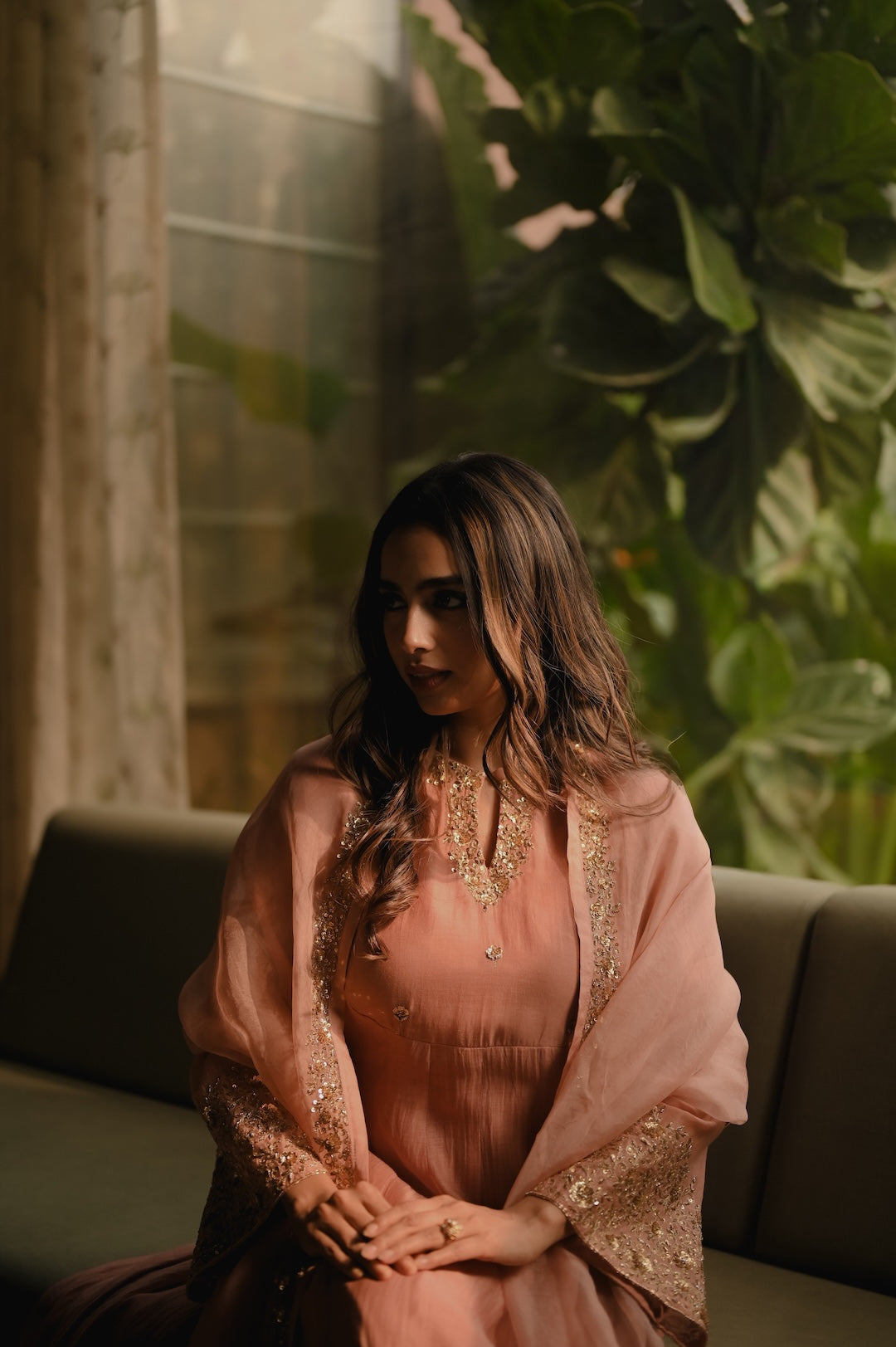 WildFlower Ivory and Pink - Zuleiha