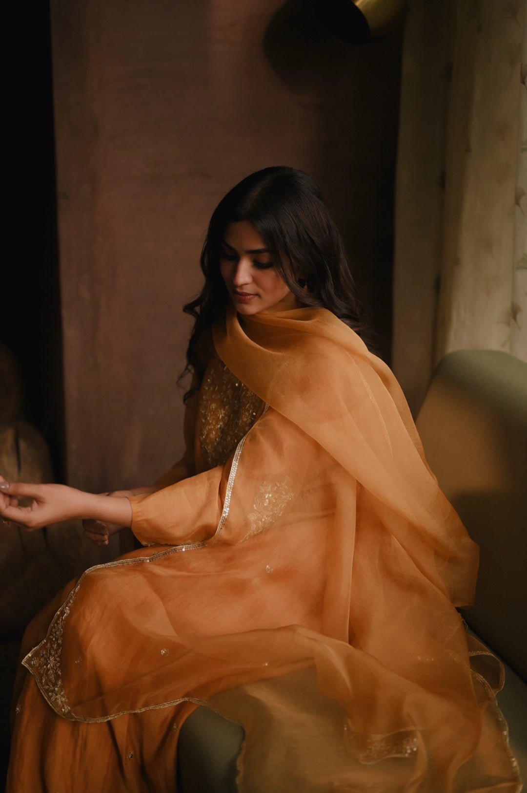 Roohi Yellow Set - Zuleiha