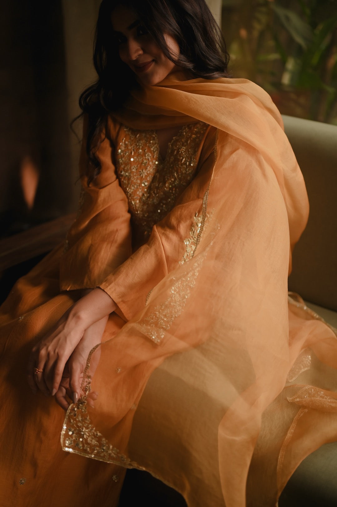Roohi Yellow Set - Zuleiha