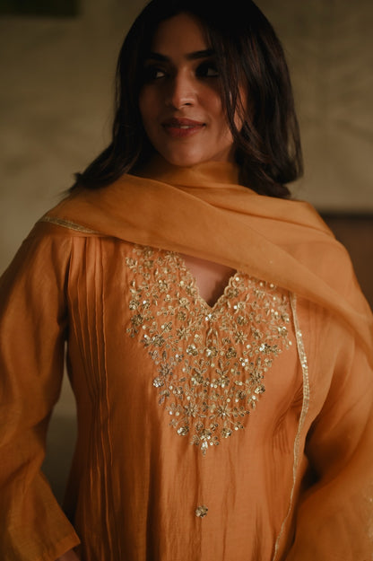Roohi Yellow Set - Zuleiha