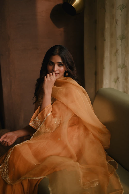 Roohi Yellow Set - Zuleiha