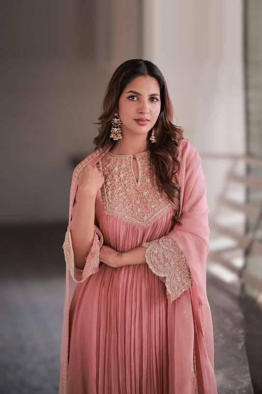 Gulab Kurta Set - Zuleiha