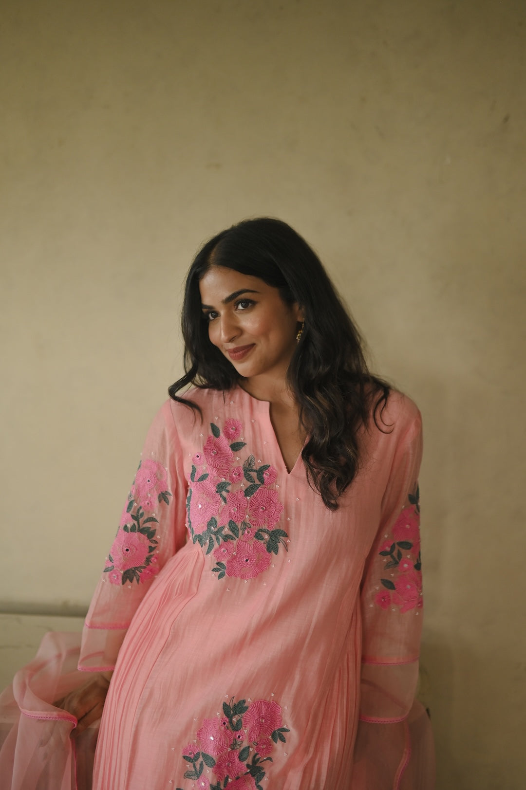 Sukoon Pink Garden Set - Zuleiha