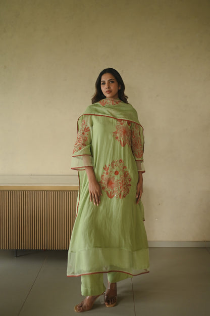 Sukoon Green Garden Set - Zuleiha