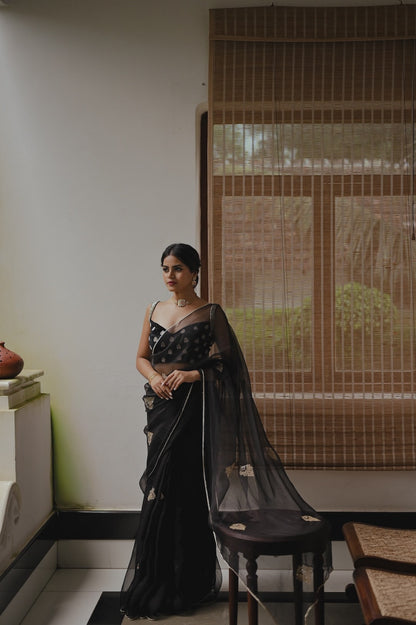 Begum Kara Saree - Zuleiha