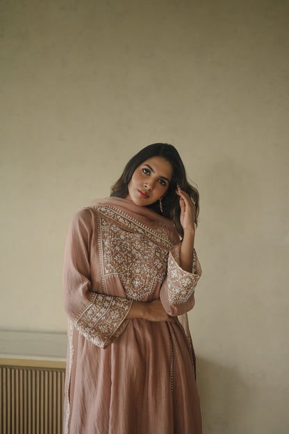 Sukoon Luxe Soft Gold Set - Zuleiha