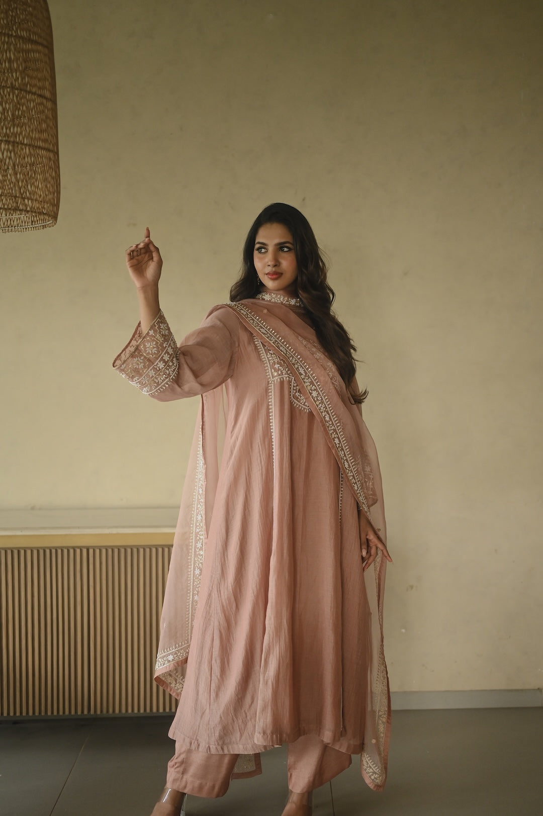 Sukoon Luxe Soft Gold Set - Zuleiha