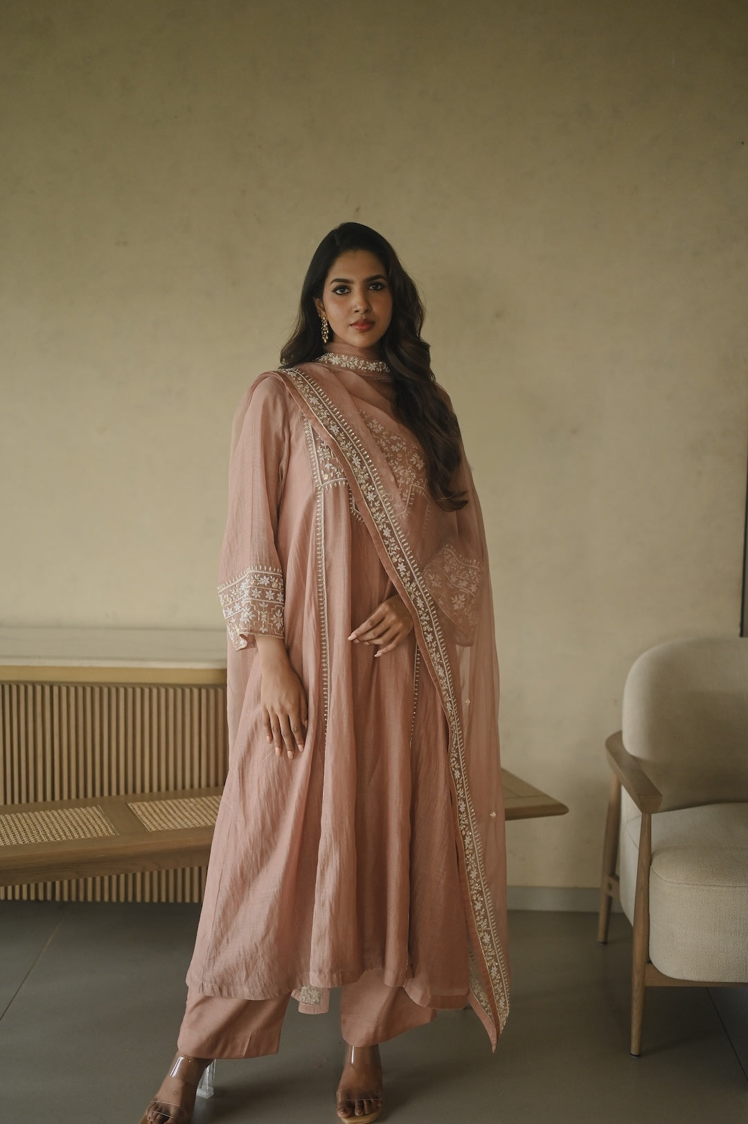 Sukoon Luxe Soft Gold Set - Zuleiha