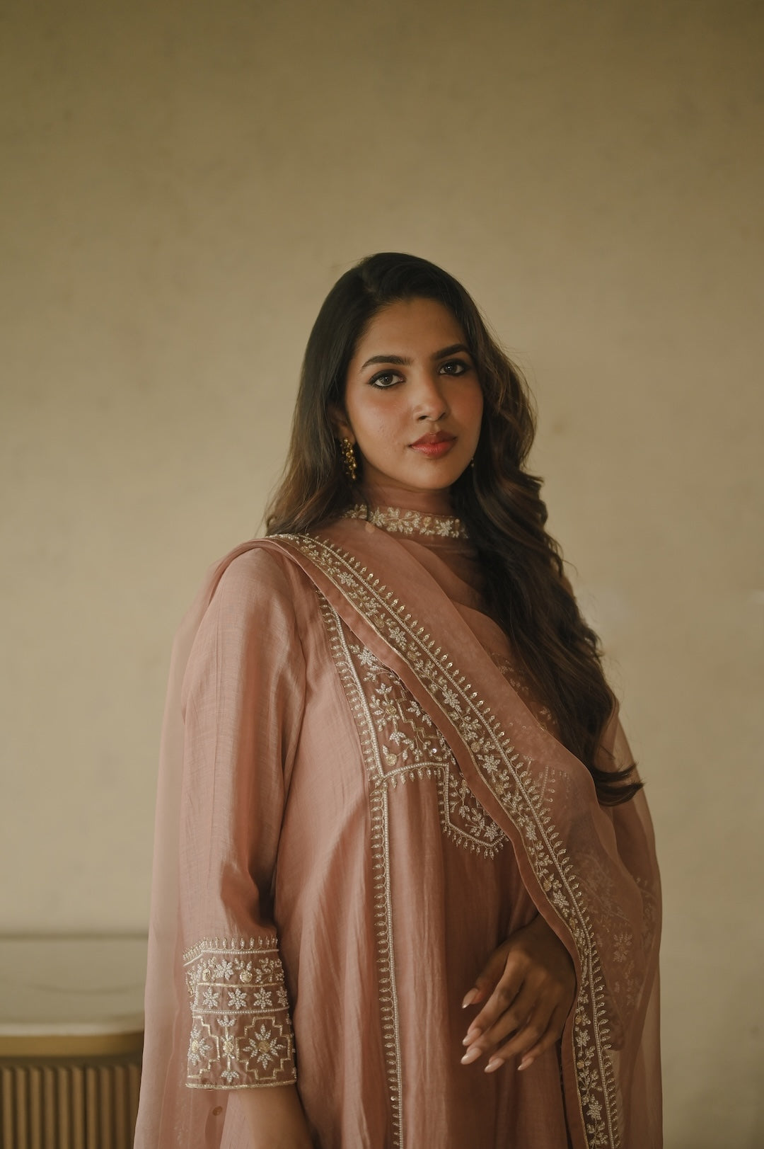 Sukoon Luxe Soft Gold Set - Zuleiha