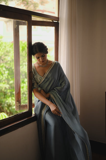 Begum Fiza Silk Saree - Zuleiha