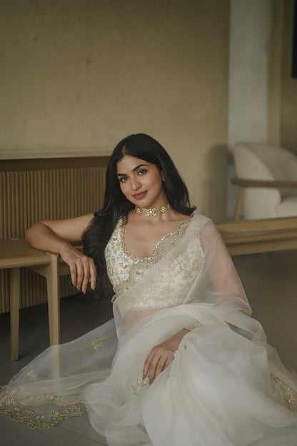 Sukoon Luxe Noor Saree - Zuleiha