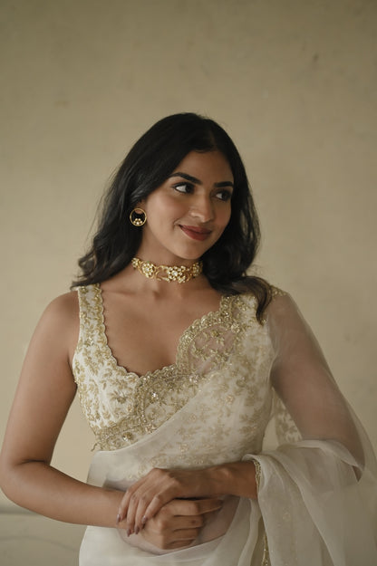 Sukoon Luxe Noor Saree - Zuleiha