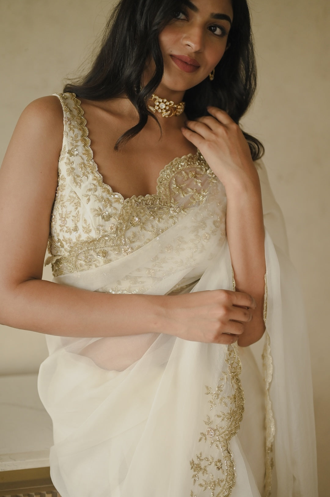 Sukoon Luxe Noor Saree - Zuleiha