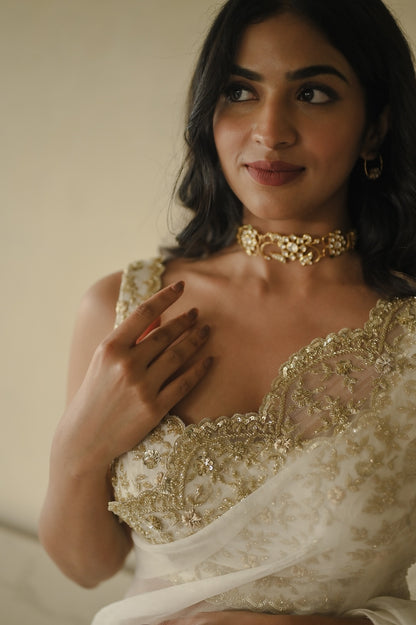 Sukoon Luxe Noor Saree - Zuleiha