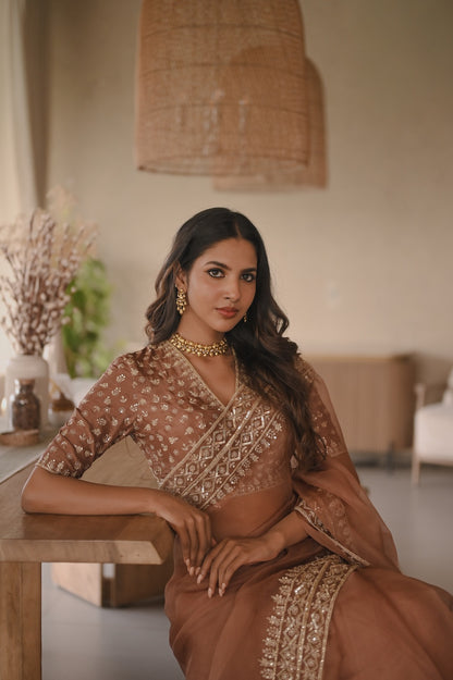 Sukoon Luxe Husn Saree - Zuleiha