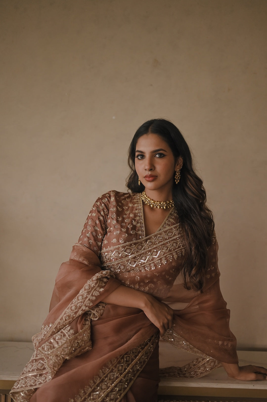 Sukoon Luxe Husn Saree - Zuleiha