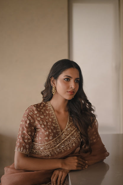 Sukoon Luxe Husn Saree - Zuleiha